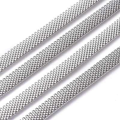Tarnish Resistant 304 Stainless Steel Mesh Chains/Network Chains CHS-P011-11P-1