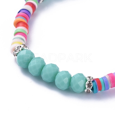 Kids Stretch Bracelets BJEW-JB05194-01-1