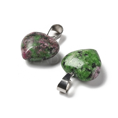 Natural Ruby in Zoisite Pendants G-I311-A21-1