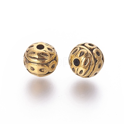 Tibetan Style Zinc Alloy Beads PALLOY-L230-01AG-NR-1