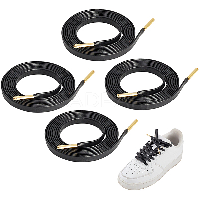 Imitation Leather Shoe Laces FIND-WH0110-387C-1
