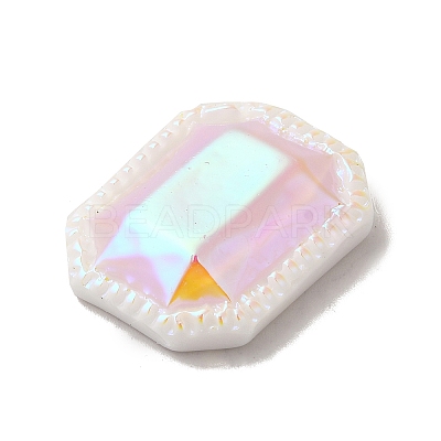 Opaque Resin Cabochons CRES-M014-25-1