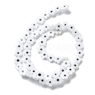 Handmade Millefiori Lampwork Beads Strands LAMP-F035-09G-1