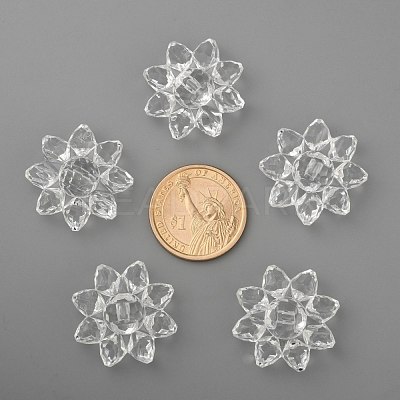 Transparent Acrylic Beads X-TACR-491-01-1