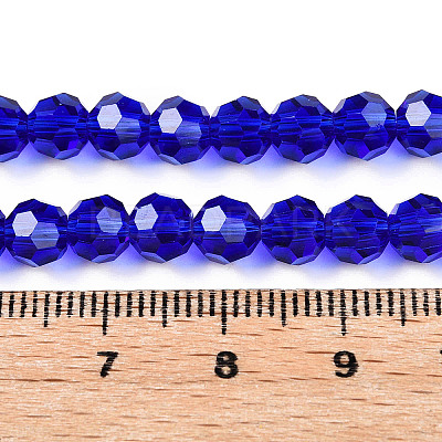 Transparent Glass Beads EGLA-A035-T6mm-D06-1