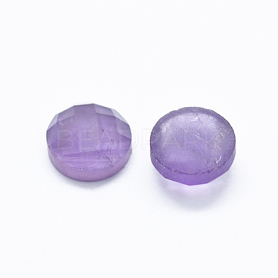 Natural Amethyst Cabochons G-O182-28B-1