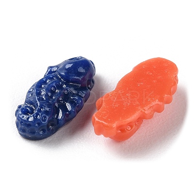 Carved Synthetic Coral Beads CORA-R021-04-1