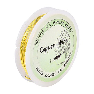 Round Copper Jewelry Wire CWIR-YW0001-03H-01-1