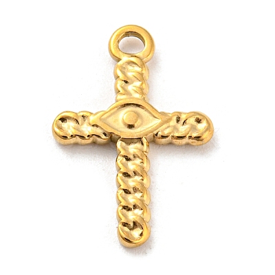 304 Stainless Steel Pendants LS-STAS-C082-08B-G-1