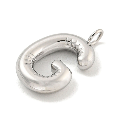 Non-Tarnish 304 Stainless Steel Pendants STAS-C102-15P-G-1