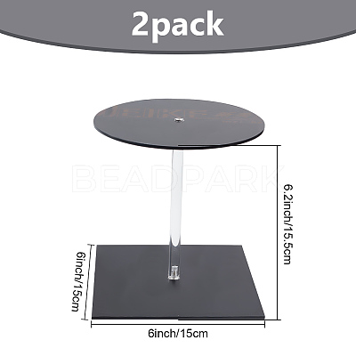 Acrylic Storage Hat Racks ODIS-WH0038-107-1