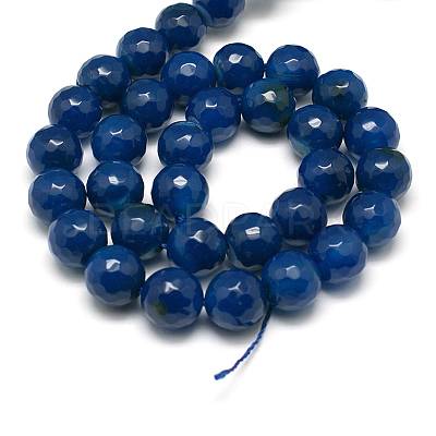 Natural Agate Beads Strands G-S042-10mm-5-1