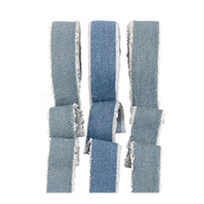 3 Rolls 3 Colors Polyester Ribbon OCOR-PH0007-48-1