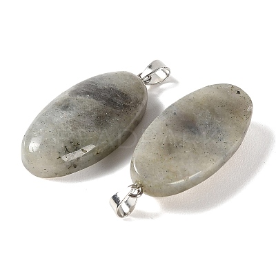 Natural Labradorite Pendants GG-CBACB71-01P-04-1