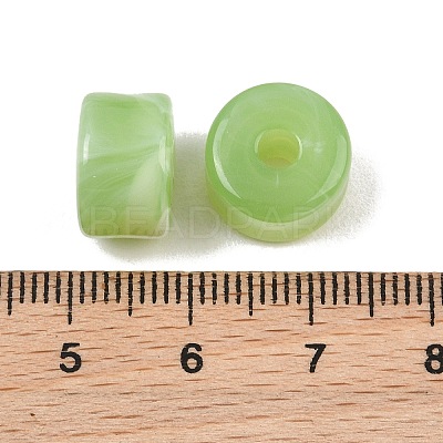 Opaque Acrylic Imitation Gemstone Beads AC-CBA3EFE-02T-1