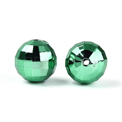 Plating Acrylic Beads PACR-TAC0005-04B-1