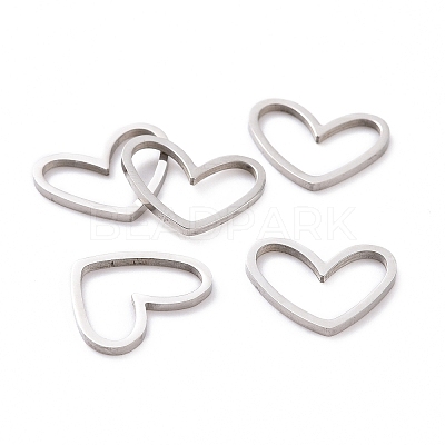 Non-Tarnish 201 Stainless Steel Linking Rings X-STAS-R111-LA105-01-1