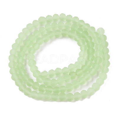 Transparent Glass Beads Strands EGLA-A044-T3mm-MD09-1