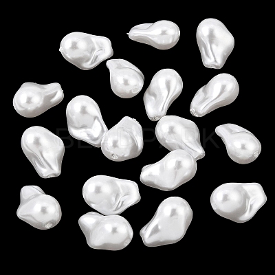 ABS Plastic Imitation Pearl Beads PL-CBA8DB3-08-1