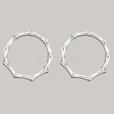6Pcs Alloy Napkin Rings AJEW-CP0009-05S-1