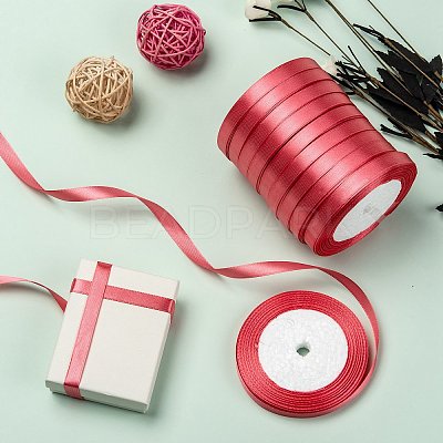 Single Face Solid Color Satin Ribbon SRIB-S051-10mm-065-1
