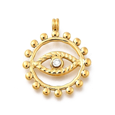 304 Stainless Steel Pendants STAS-R159-56G-1
