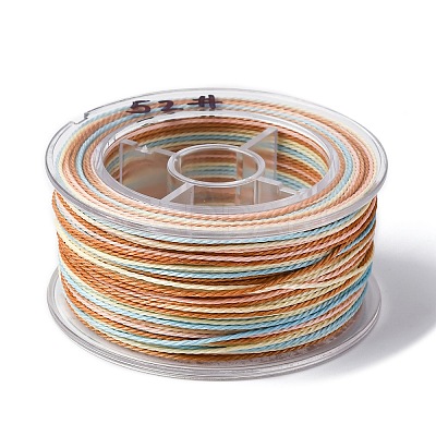 Segment Dyed Waxed Polyester Cord YC-C003-02B-1