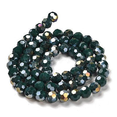 Opaque Glass Beads Stands EGLA-A035-P8mm-B23-1