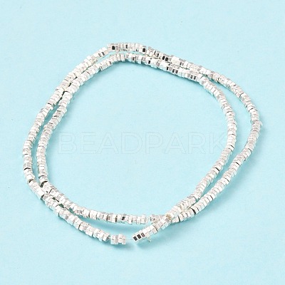 Electroplated Non-magnetic Synthetic Hematite Beads Strands G-G849-06S-1