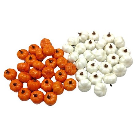 Plastic Artificial Mini Pumpkin Model HULI-PW0002-032C-01-1