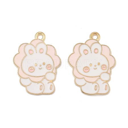 Animal Forest Theme Zinc Alloy Enamel Pendants FIND-Z065-01D-1