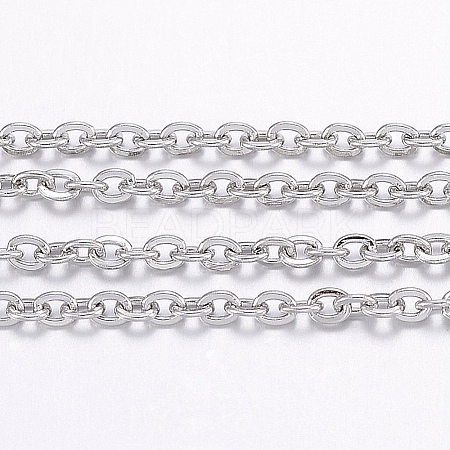 304 Stainless Steel Cable Chains CHS-H017-01P-20M-1