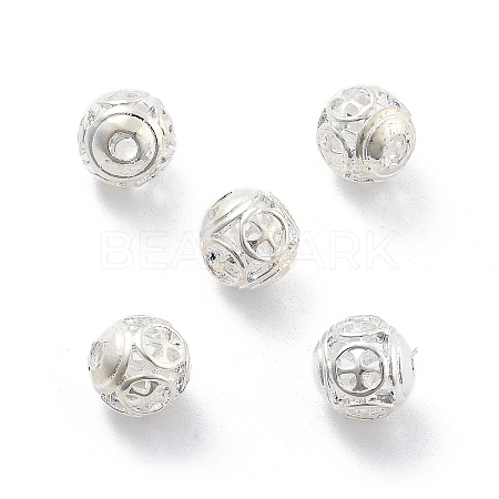 Alloy Hollow Beads PALLOY-P238-11S-RS-1