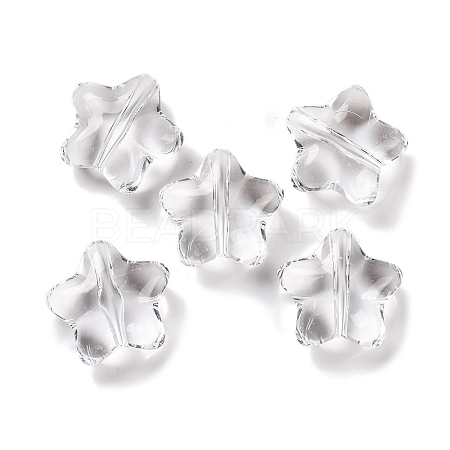 Transparent Acrylic Beads X-OACR-M011-03-1