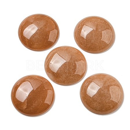 Natural Red Aventurine Cabochons G-C115-02B-13-1