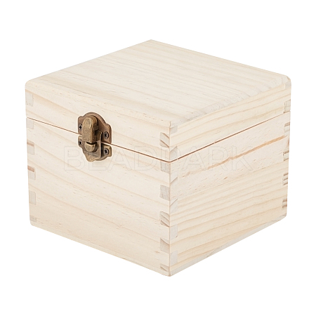 9 Sections Wooden Box Storage WOOD-WH0103-41-1
