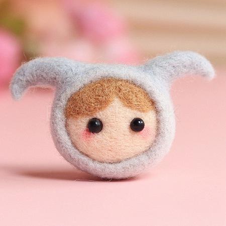 DIY Constellation Doll Keychain Needle Felting  Kit DIY-D068-01P-02-1