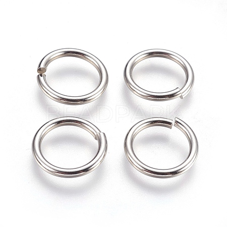 Tarnish Resistant 304 Stainless Steel Saw Cut Open Jump Rings STAS-P212-25P-15-1