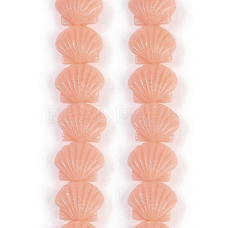Synthetic Coral Dyed Carved Beads Strands CORA-K009-05A-04-1