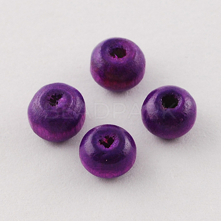 Natural Wood Beads W02KQ051-1