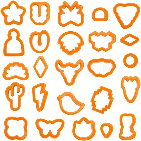 25pcs Plastic Molds AJEW-WH20002-06A-1