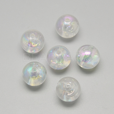 Imitation Jelly Acrylic Beads MACR-Q169-71B-1