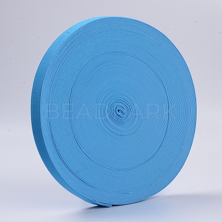 Colored Flat Elastic Rubber Band EC-WH0002-10-1
