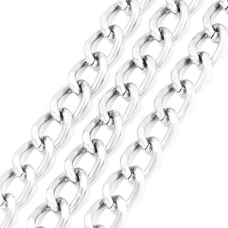 Aluminium Twisted Curb Chains X1-CHA-K001-06S-1