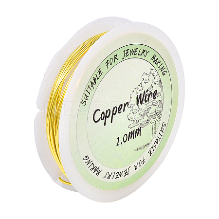 Round Copper Jewelry Wire CWIR-YW0001-03H-01-1