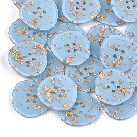 4-Hole Cellulose Acetate(Resin) Buttons BUTT-S023-12A-05-1