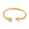 304 Stainless Steel Cuff Bangles BJEW-M284-12G-2