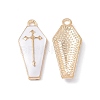 Alloy Enamel Pendants ENAM-H039-10G-D-1