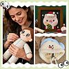 2 Bagds Oval Felt Craft Doll Eye DIY-FG0010-04A-5