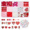 ARRICRAFT DIY Valentine's Day Jewelry Making Finding Kit DIY-AR0003-38-1